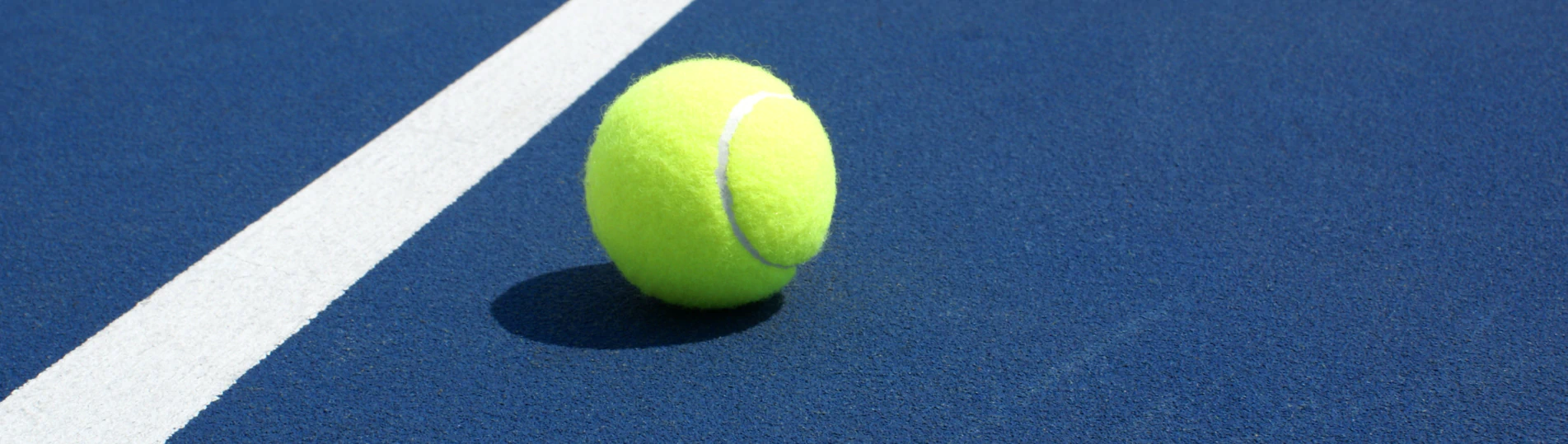 close up tennis court